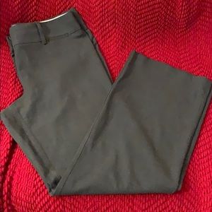 Heather gray women’s LOFT trousers size 10 short